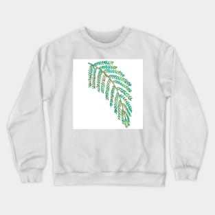 Mimosa Leaves Crewneck Sweatshirt